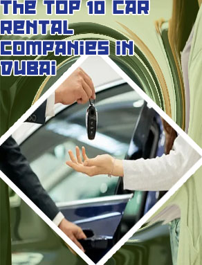 Rental car companies at in the United Arab