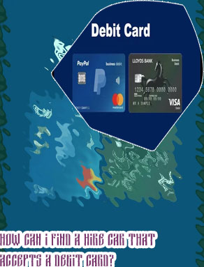 Rental cars that let you use a debit card