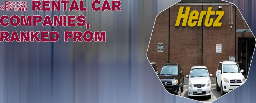 Top three car rental companies